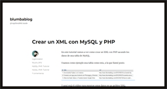 Desktop Screenshot of blumbablog.com